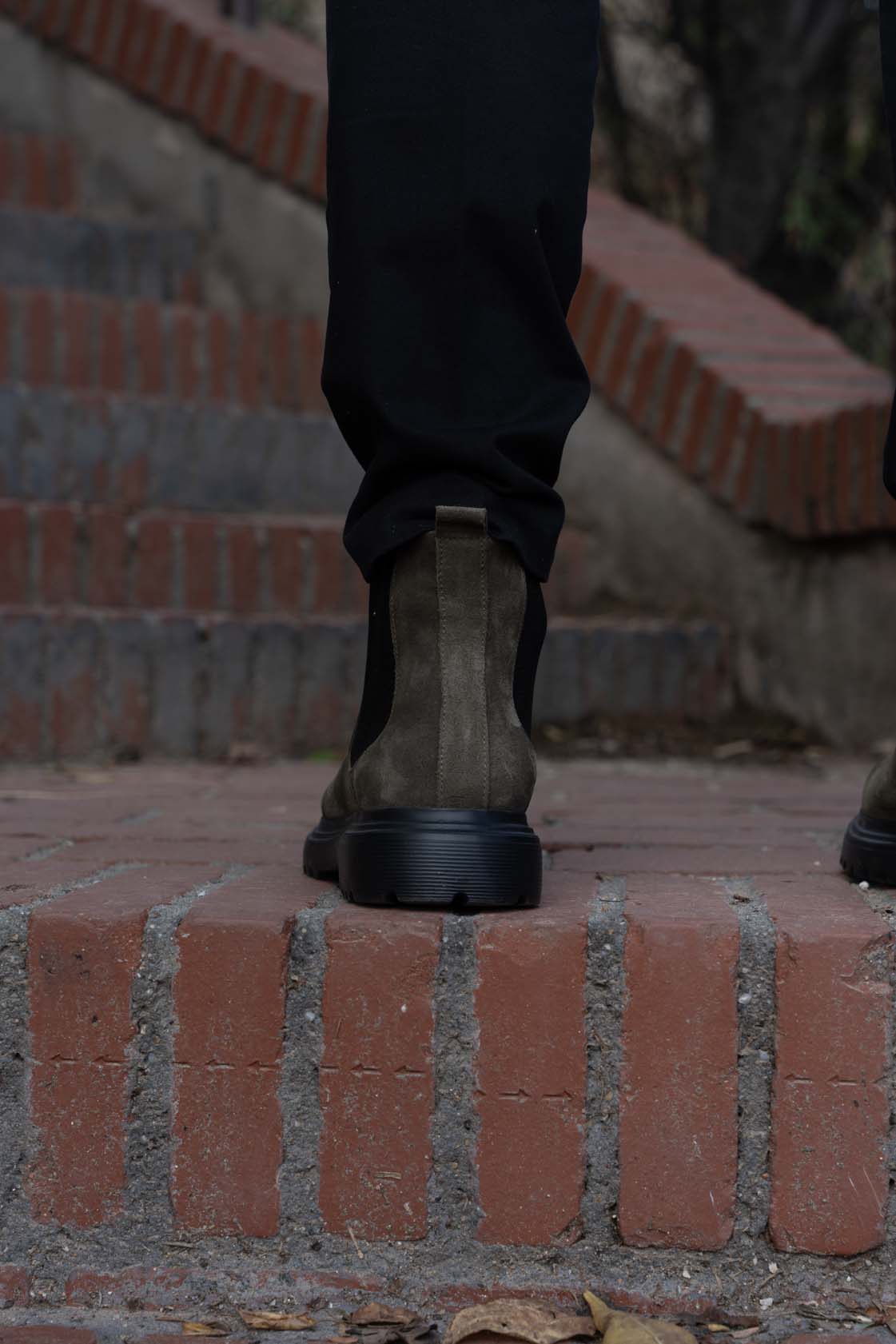 Cipela 042/suet-green