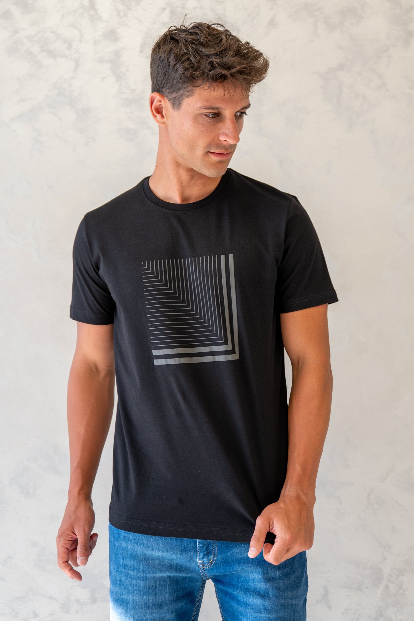 Majica muška un-12627 black