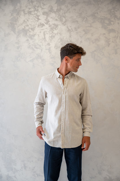 Košulja lan un-0297