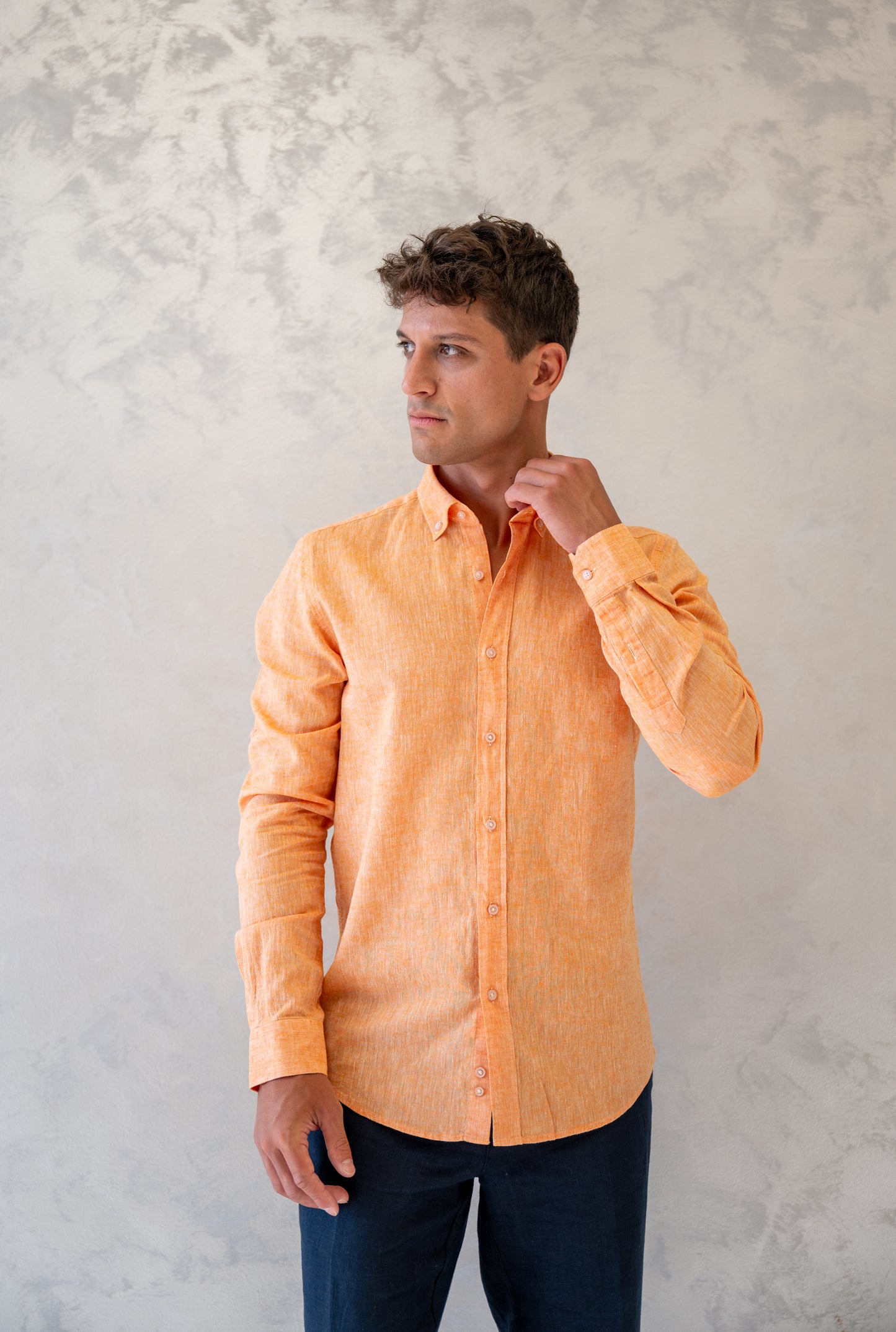 Košulja lan un-0297