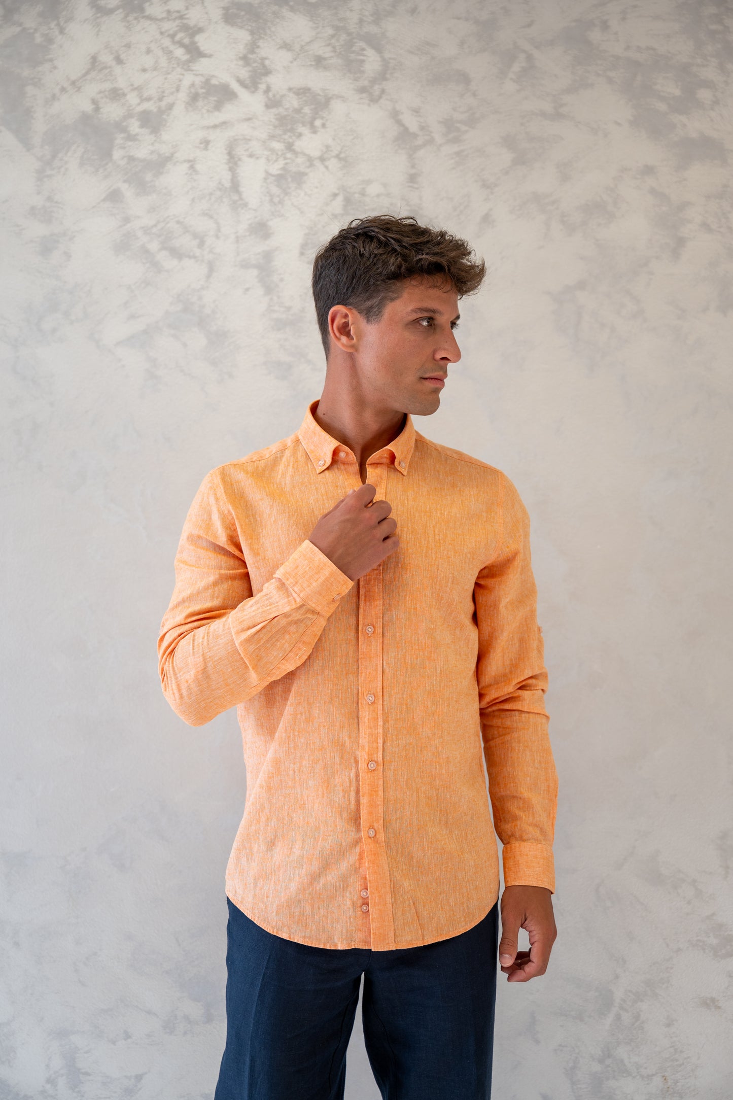 Košulja lan un-0297