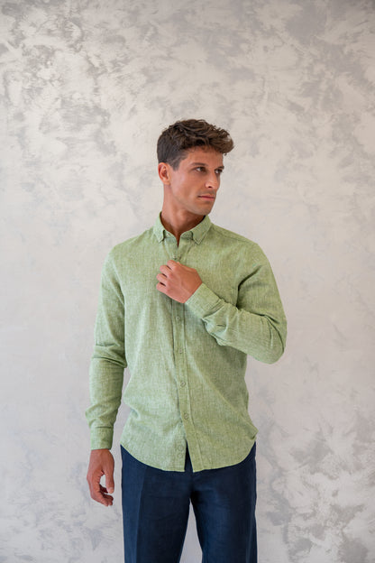 Košulja lan un-0297