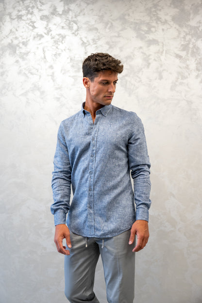 Košulja lan un-0297