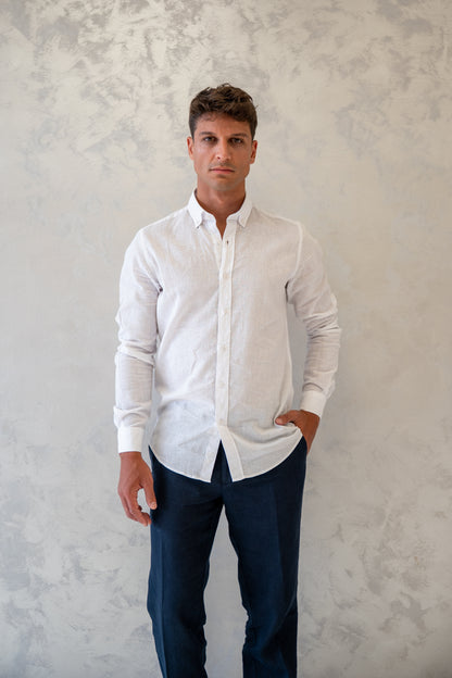 Košulja lan un-0297