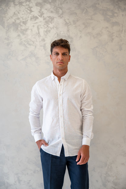 Košulja lan un-0297