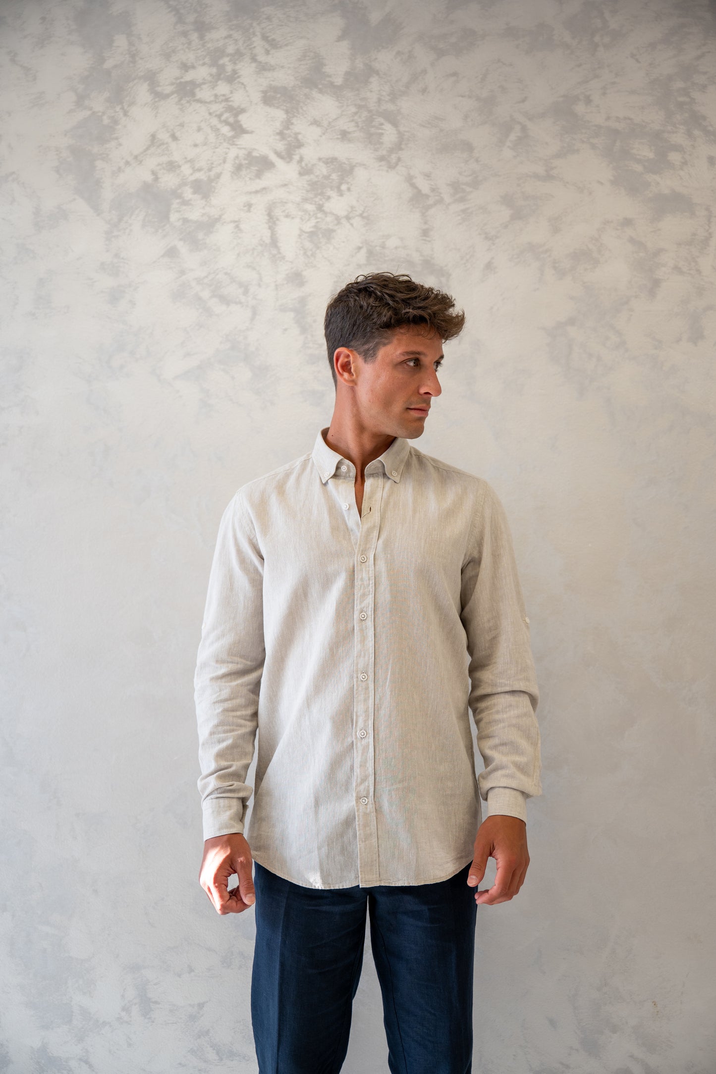 Košulja lan un-0297