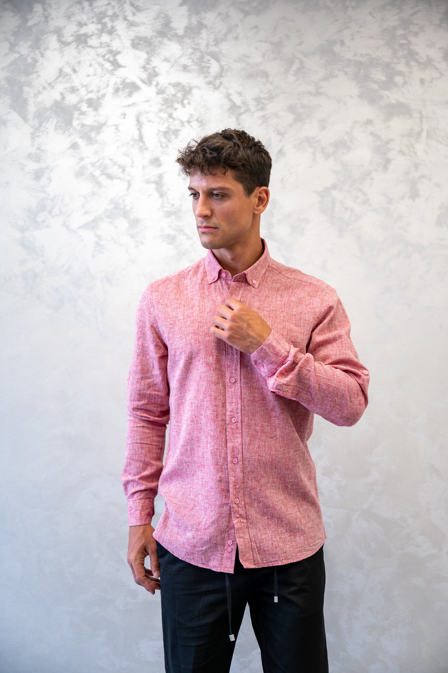 Košulja lan un-0297