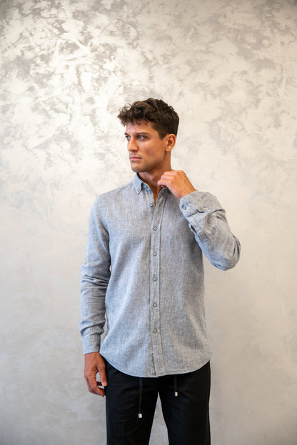 Košulja lan un-0297