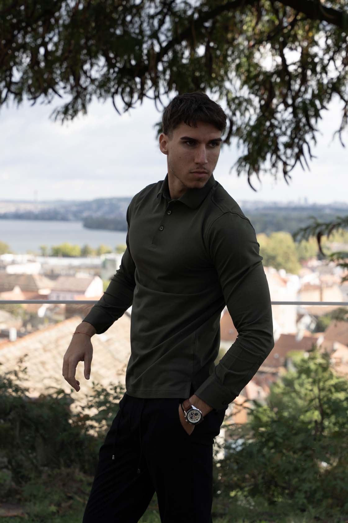 Majica od merceriziranog pamuka u-mkd-glat