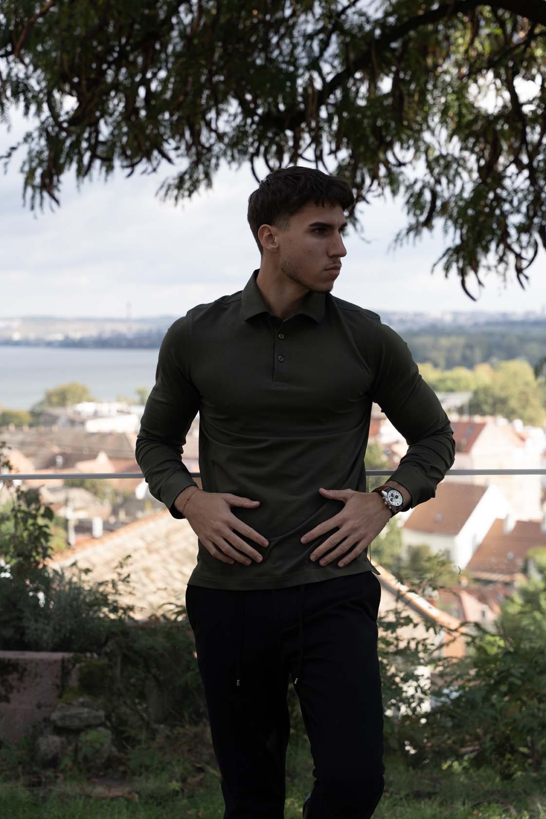 Majica od merceriziranog pamuka u-mkd-glat