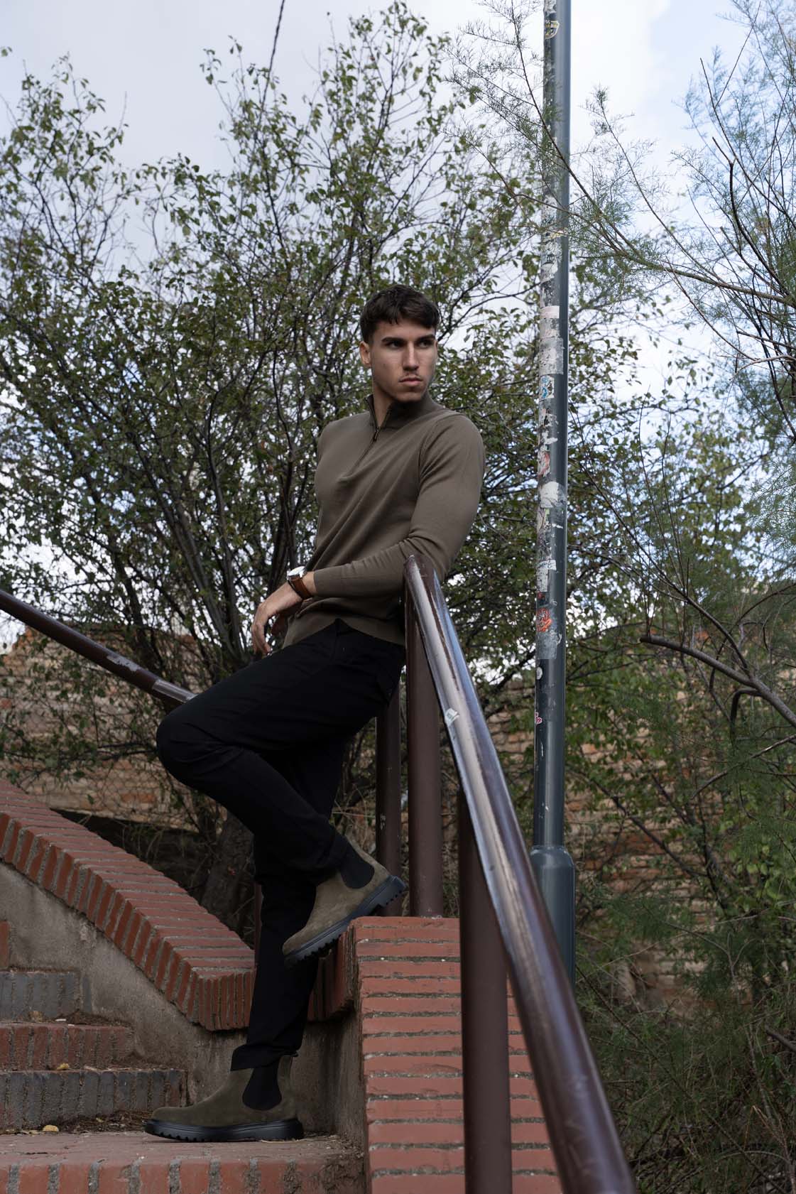 Cipela 042/suet-green