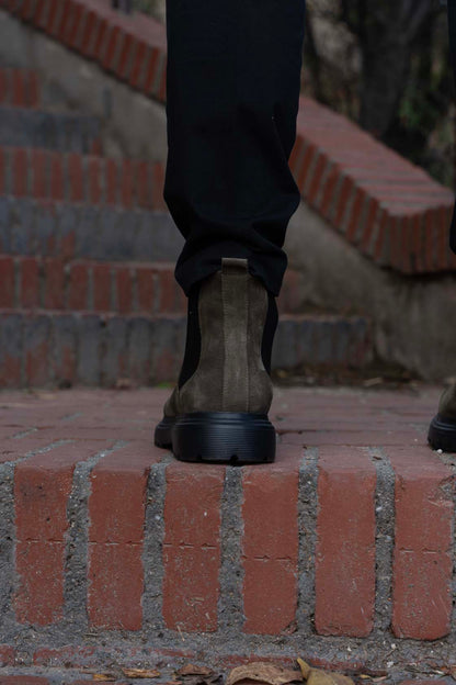 Cipela 042/suet-green