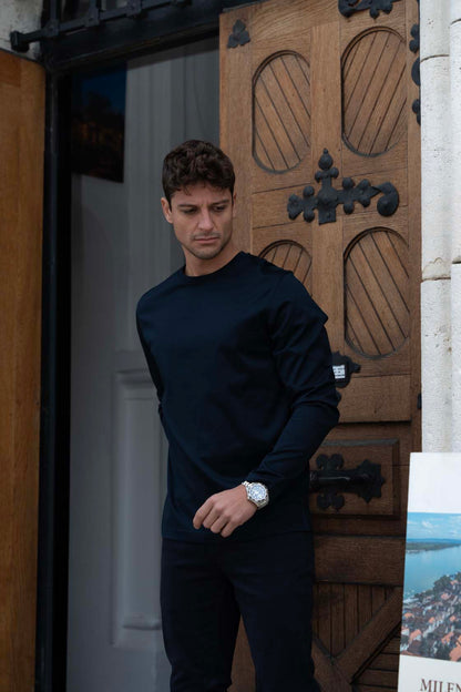 Majica od merceriziranog pamuka u-mod-glat