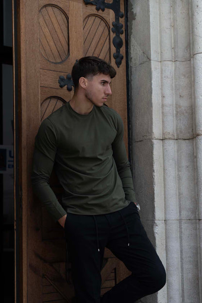 Majica od merceriziranog pamuka u-mod-glat