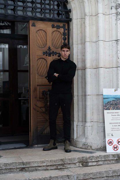 Majica od merceriziranog pamuka u-mkd-glat