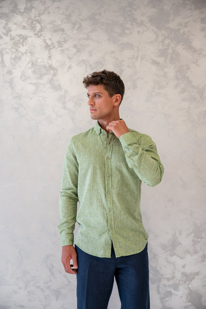 Košulja lan un-0297