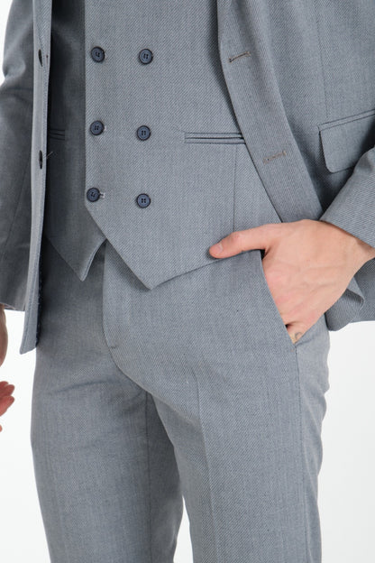 Odelo muško 6123 svetlo plava